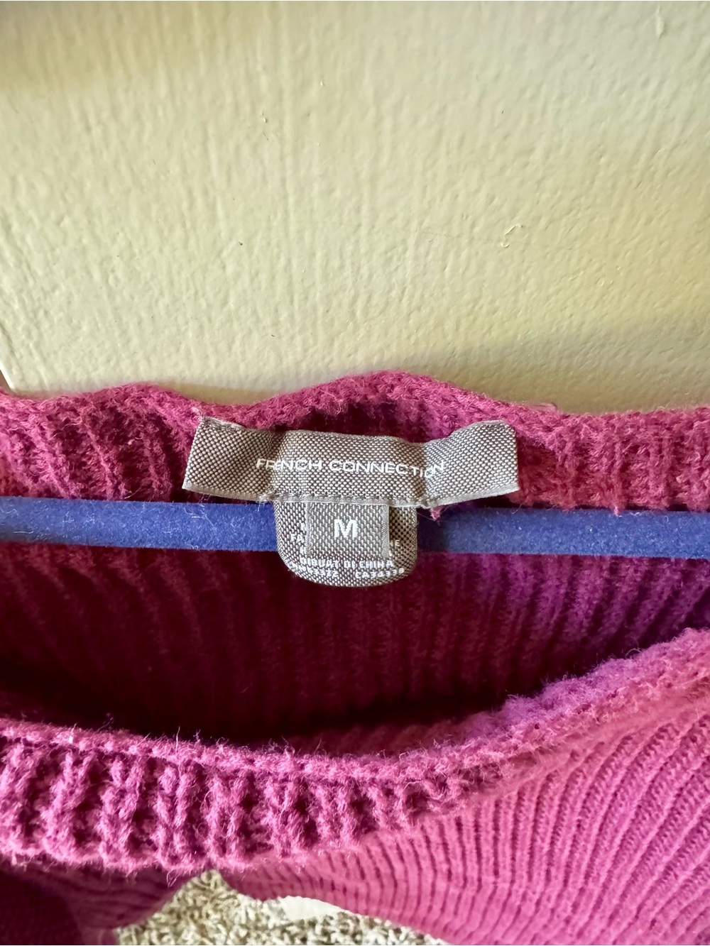 French Connection Millie Mozart Knits Cotton Boat Neck Sweater - Picture 3 of 3
